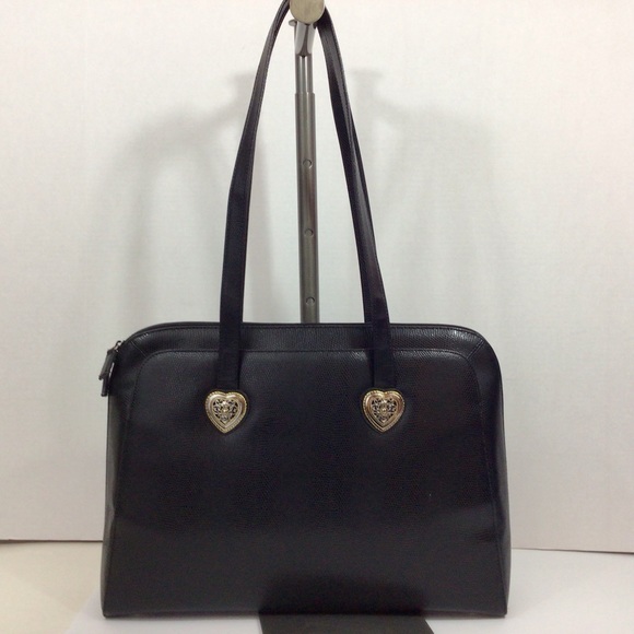 Coldwater Creek Large Black Tote - Picture 1 of 9